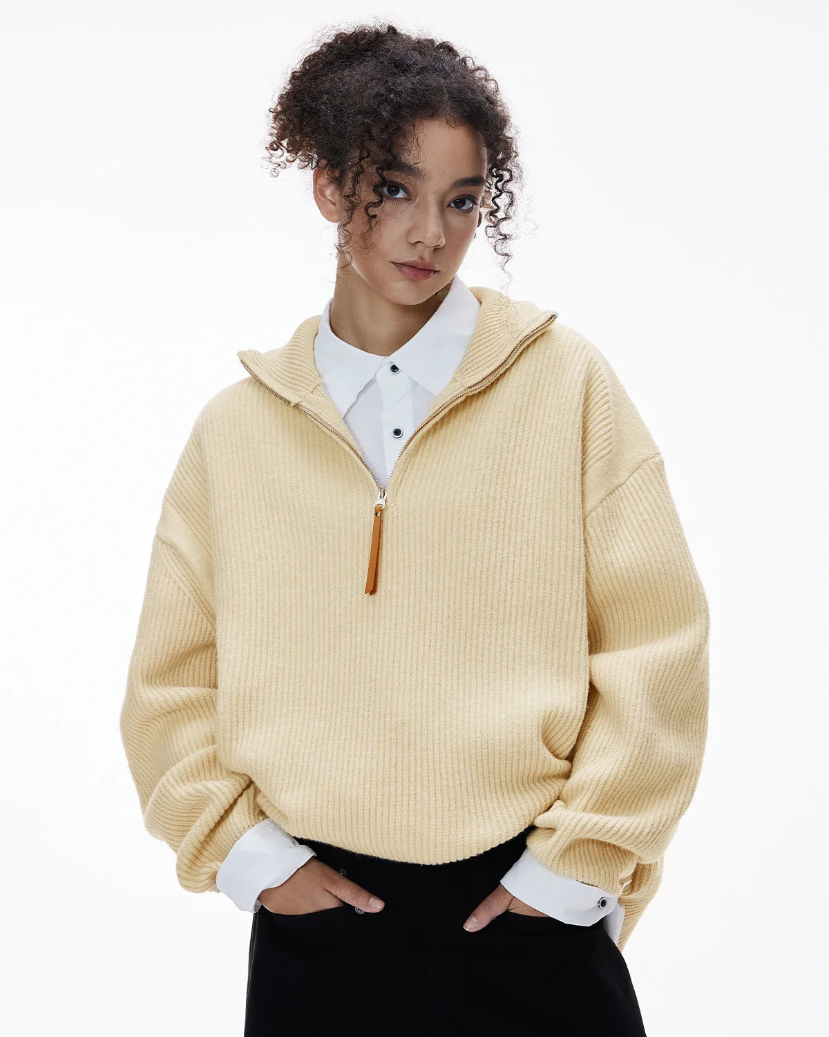 Kaela Heaven‑Soft Knit Sweater