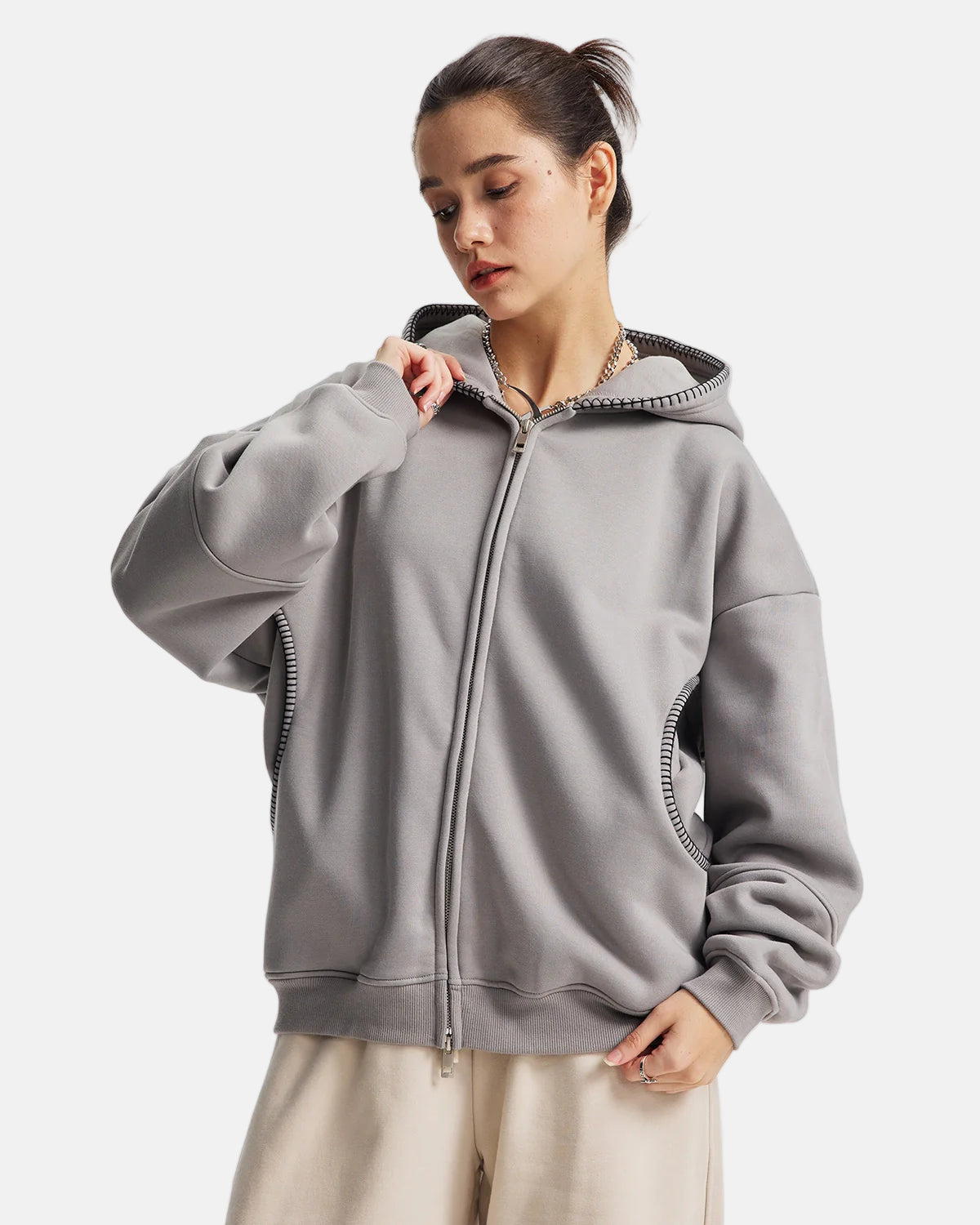 Zahra Cloudfeel Everyday Zip Up